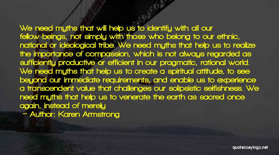 Save The Planet Earth Quotes By Karen Armstrong