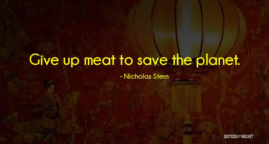 Save The Planet Quotes By Nicholas Stern