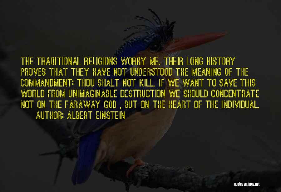 Save The World Quotes By Albert Einstein