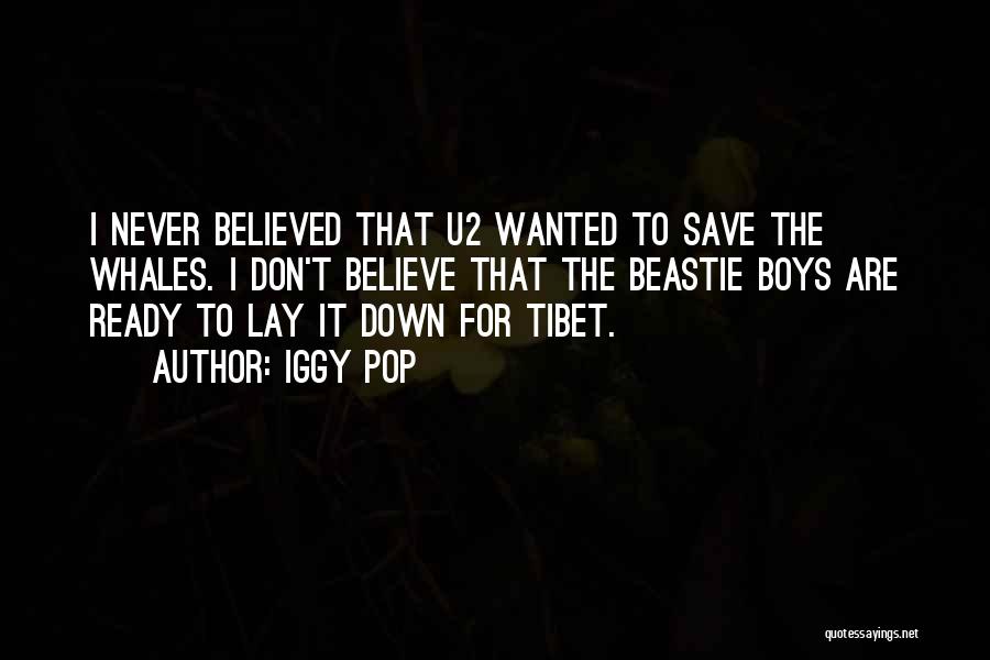 Save Tibet Quotes By Iggy Pop