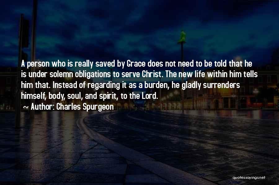 Saved By Christ Quotes By Charles Spurgeon