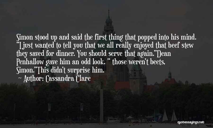 Saved To Serve Quotes By Cassandra Clare