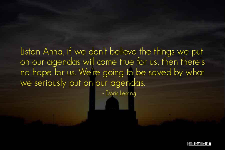 Saved Us Quotes By Doris Lessing Saved Us Quotes By Doris Lessing