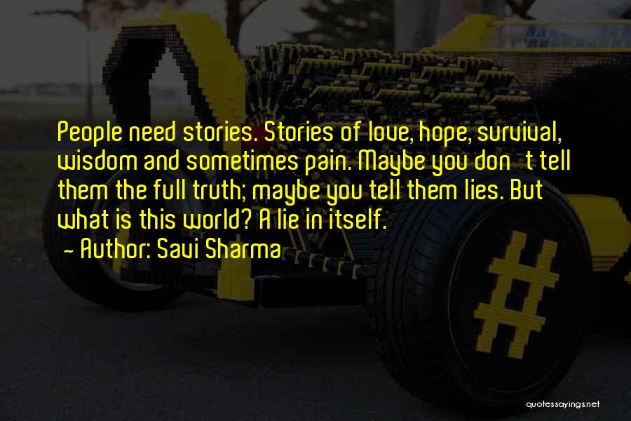 Savi Sharma Quotes 1617039