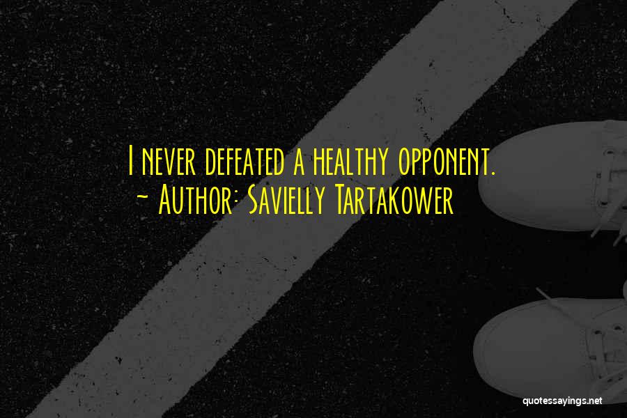 Savielly Tartakower Quotes 444050