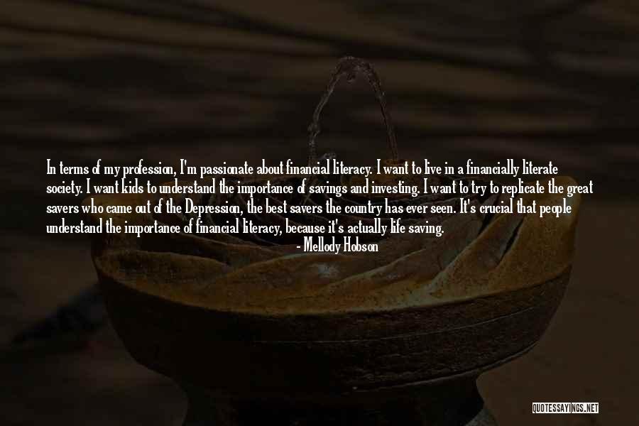 Saving And Investing Quotes By Mellody Hobson Saving And Investing Quotes By Mellody Hobson