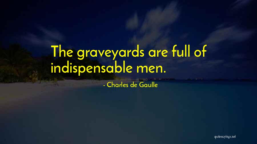 Saving Fish From Drowning Quotes By Charles De Gaulle
