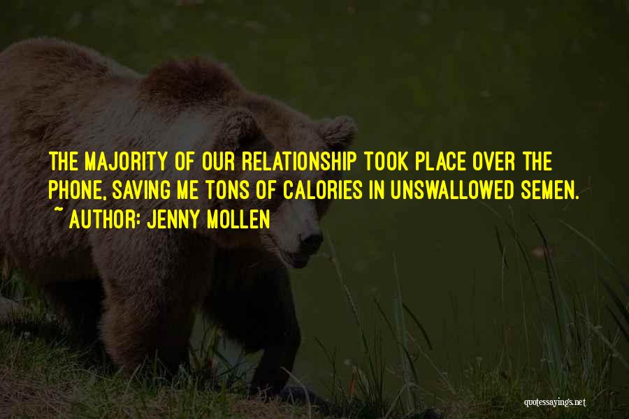 Saving My Relationship Quotes By Jenny Mollen