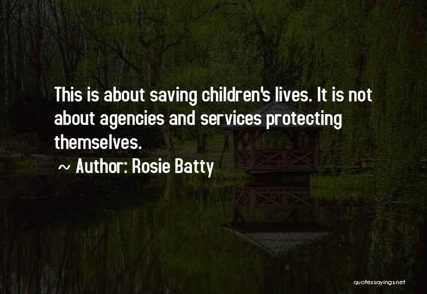 Saving Others Lives Quotes By Rosie Batty