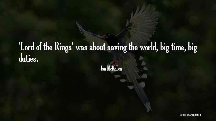 Saving Time Quotes By Ian McKellen Saving Time Quotes By Ian McKellen
