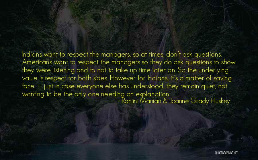 Saving Time Quotes By Ranjini Manian & Joanne Grady Huskey