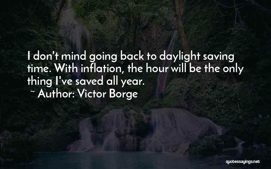 Saving Time Quotes By Victor Borge