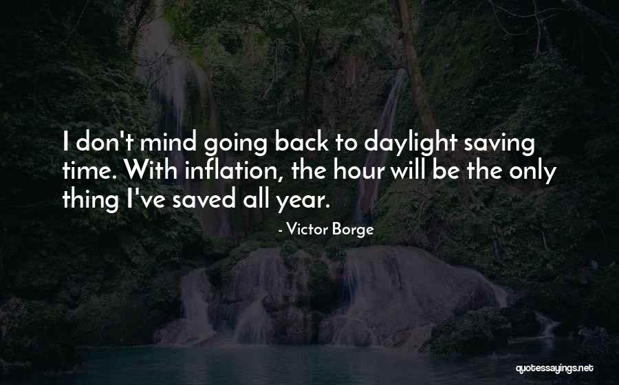 Saving Time Quotes By Victor Borge