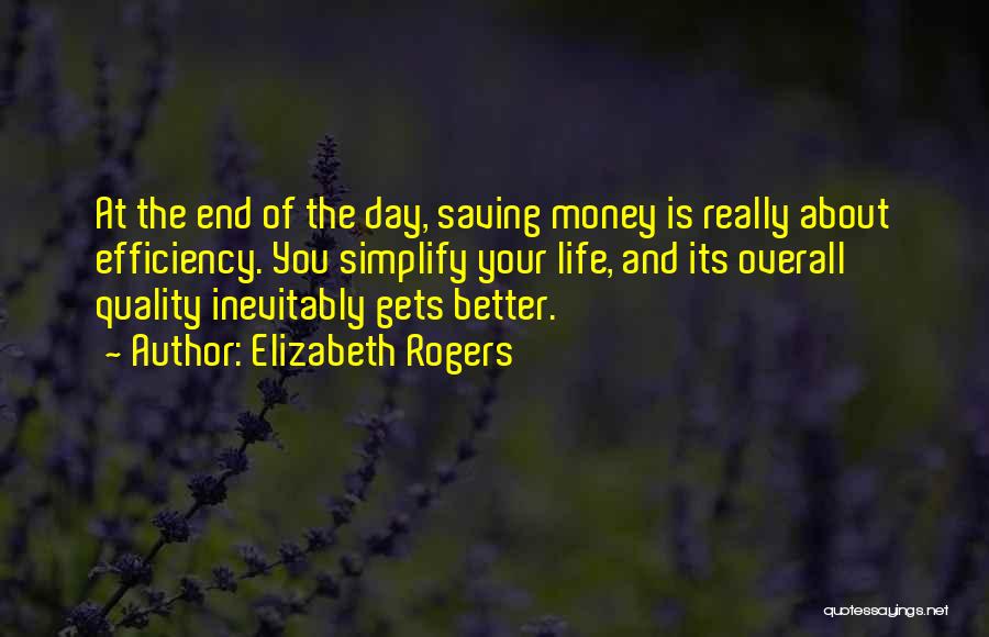 Saving Your Life Quotes By Elizabeth Rogers