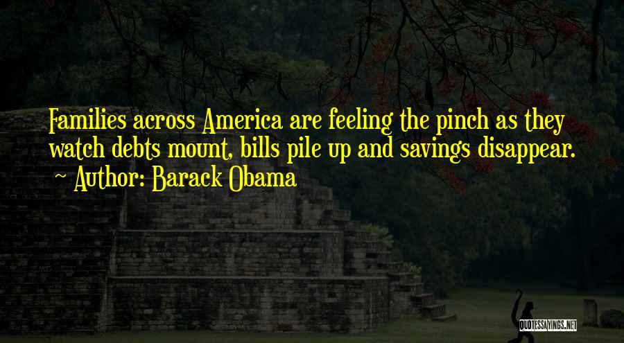 Savings Money Quotes By Barack Obama