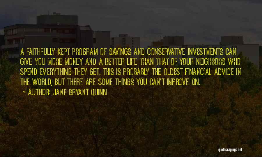 Savings Money Quotes By Jane Bryant Quinn