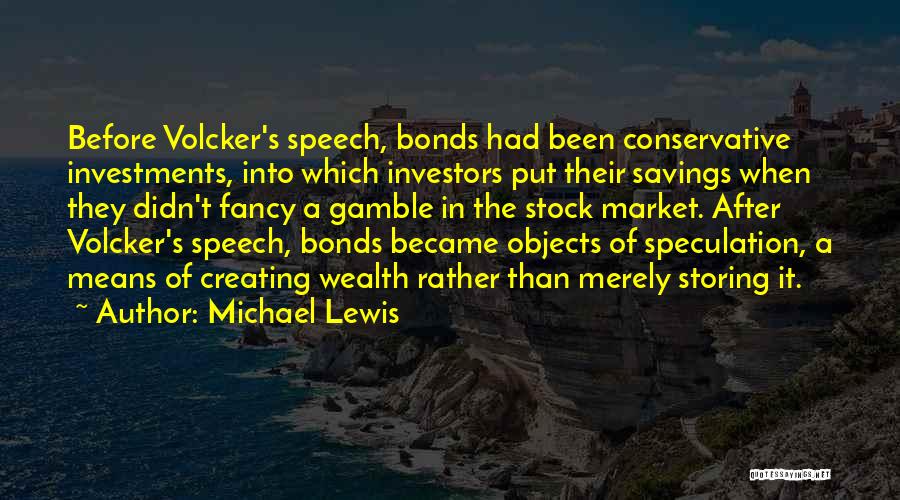 Savings Money Quotes By Michael Lewis