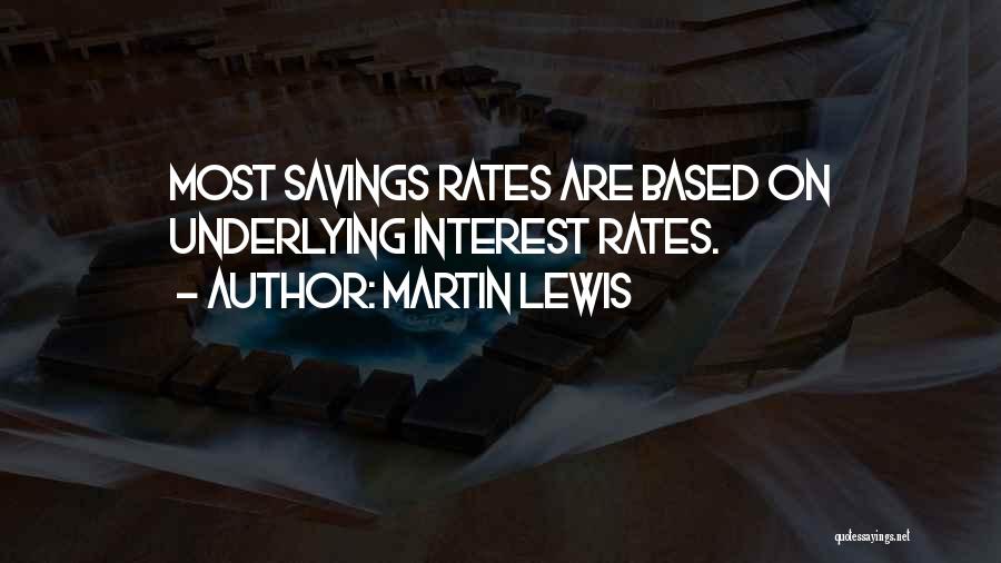 Savings Quotes By Martin Lewis