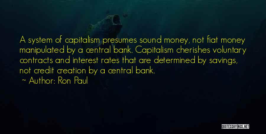 Savings Quotes By Ron Paul