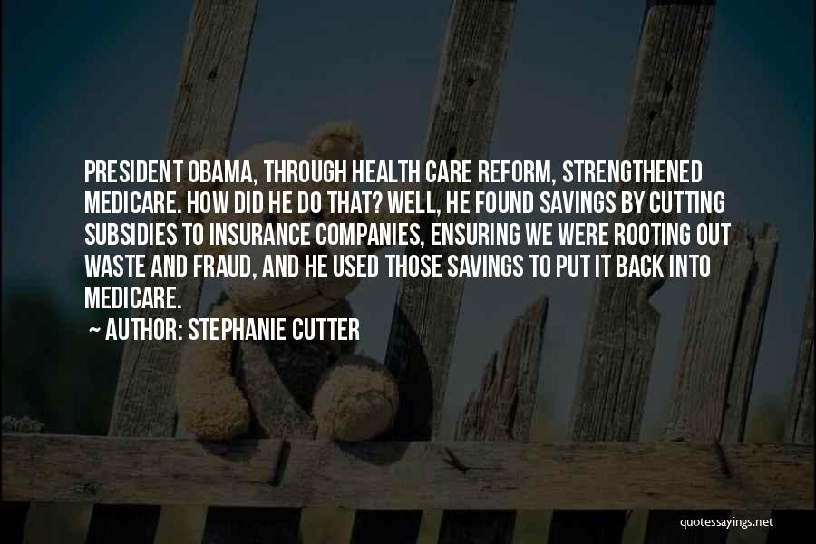 Savings Quotes By Stephanie Cutter