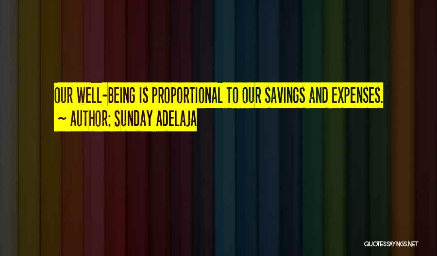 Savings Quotes By Sunday Adelaja