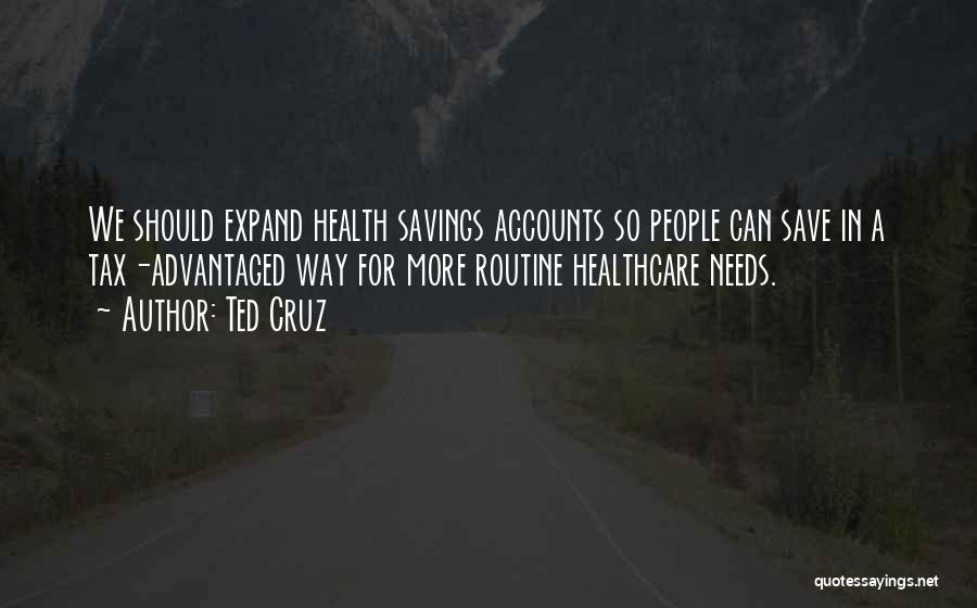 Savings Quotes By Ted Cruz