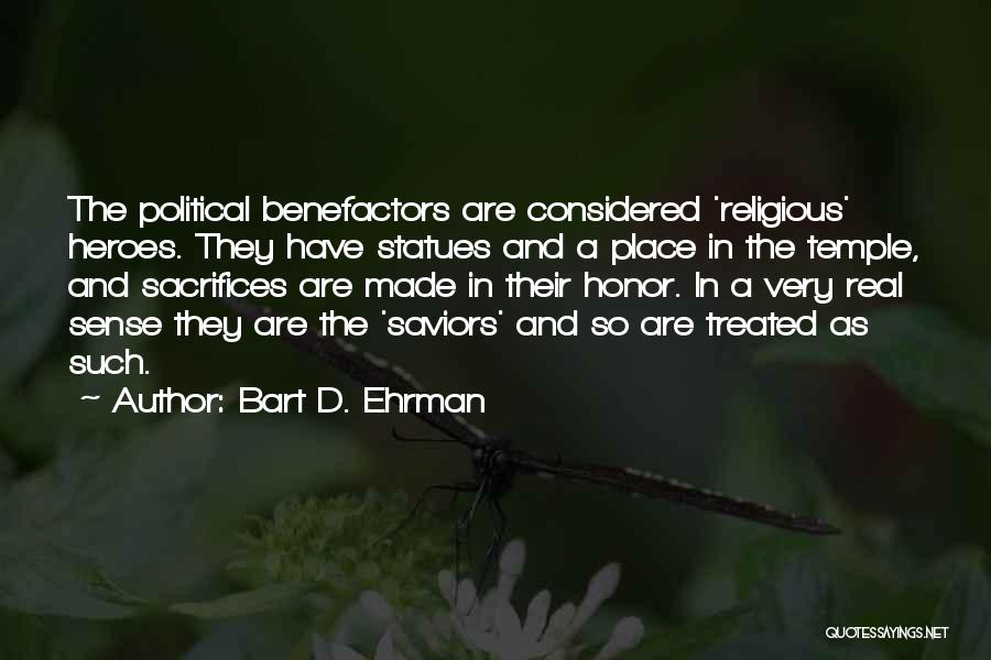 Saviors Quotes By Bart D. Ehrman