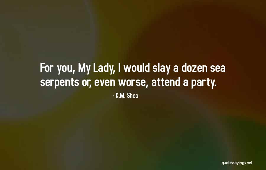 Savories In Decorative Bundt Quotes By K.M. Shea Savories In Decorative Bundt Quotes By K.M. Shea