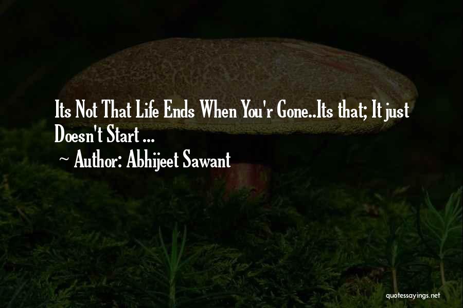 Sawant Quotes By Abhijeet Sawant