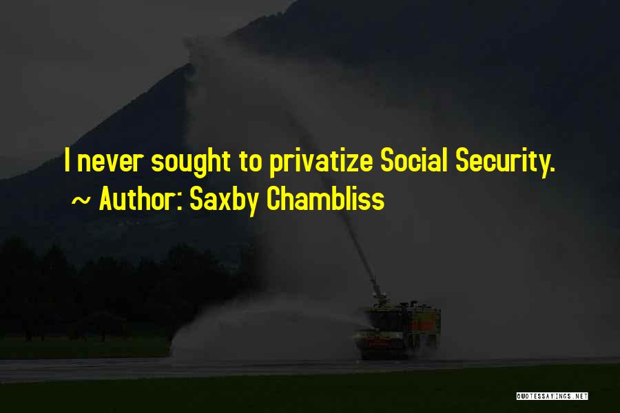 Saxby Chambliss Quotes 1212696