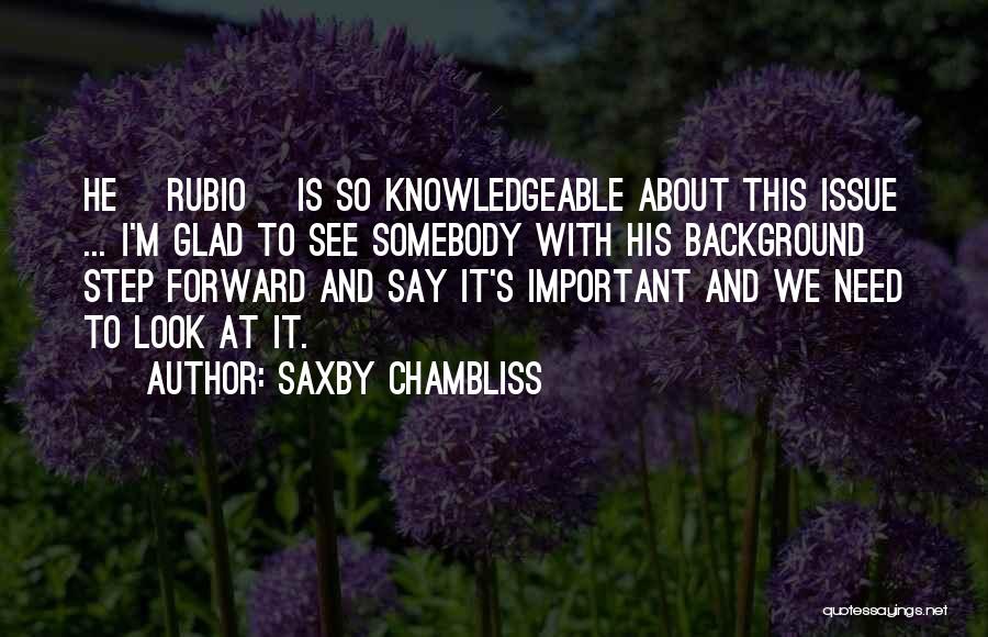 Saxby Chambliss Quotes 299553
