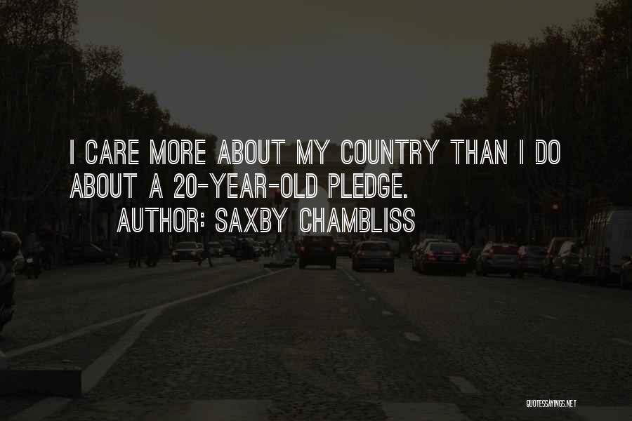 Saxby Chambliss Quotes 324977