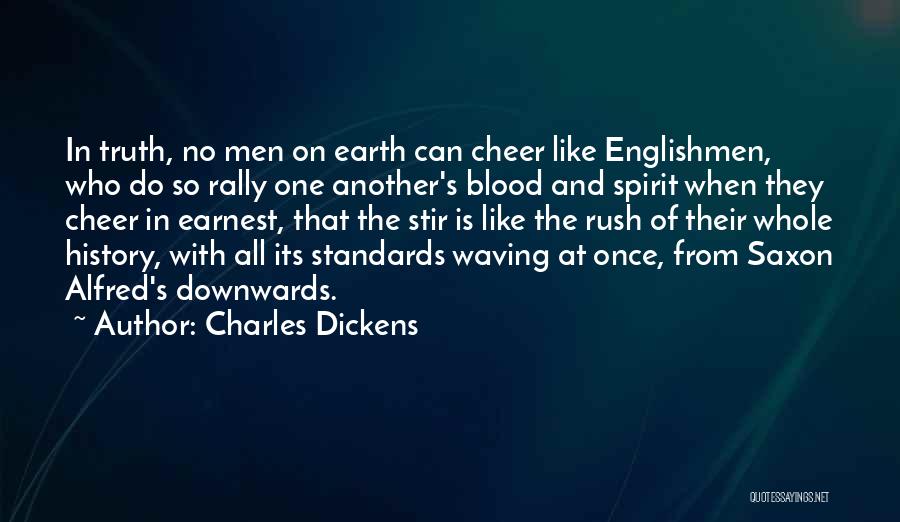 Saxon Quotes By Charles Dickens