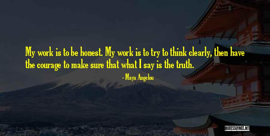 Say Clearly Quotes By Maya Angelou