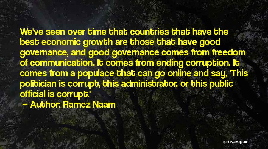 Say No To Corruption Quotes By Ramez Naam