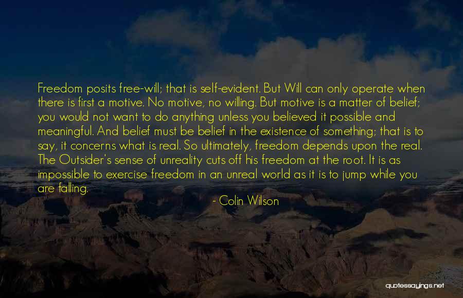 Say Something Meaningful Quotes By Colin Wilson Say Something Meaningful Quotes By Colin Wilson