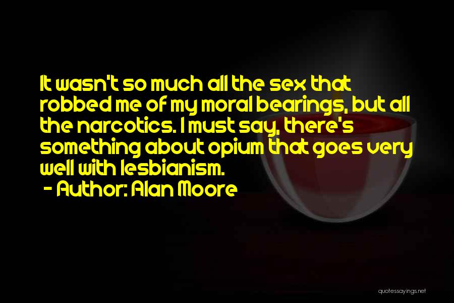 Say Something Quotes By Alan Moore