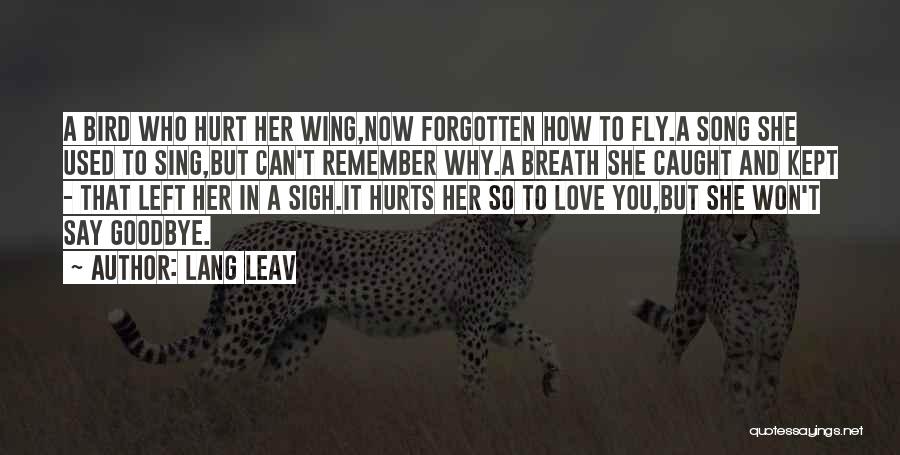 Say We Can Fly Quotes By Lang Leav