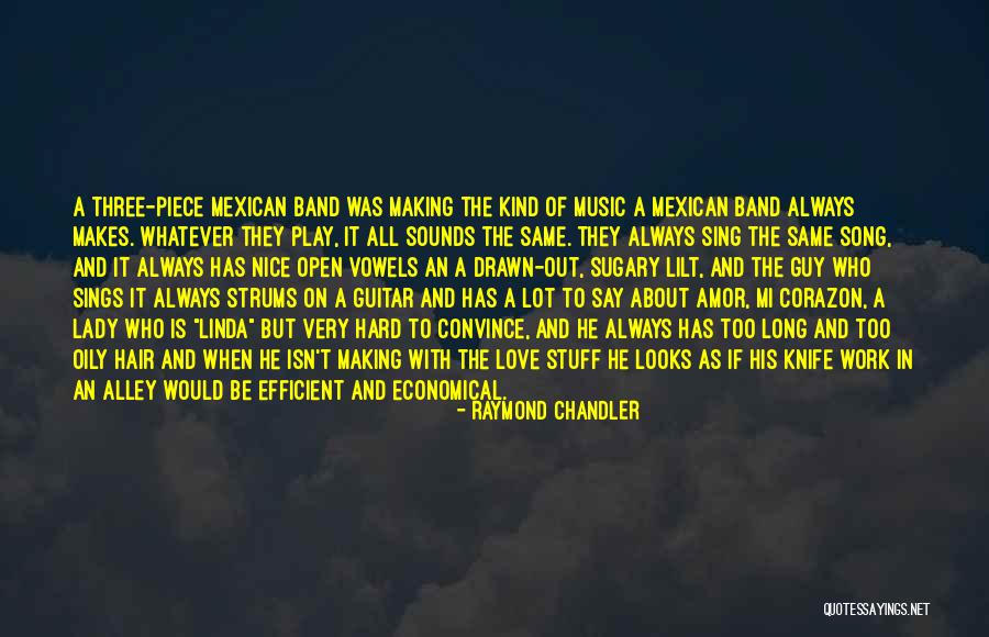 Say With Guitar Quotes By Raymond Chandler Say With Guitar Quotes By Raymond Chandler