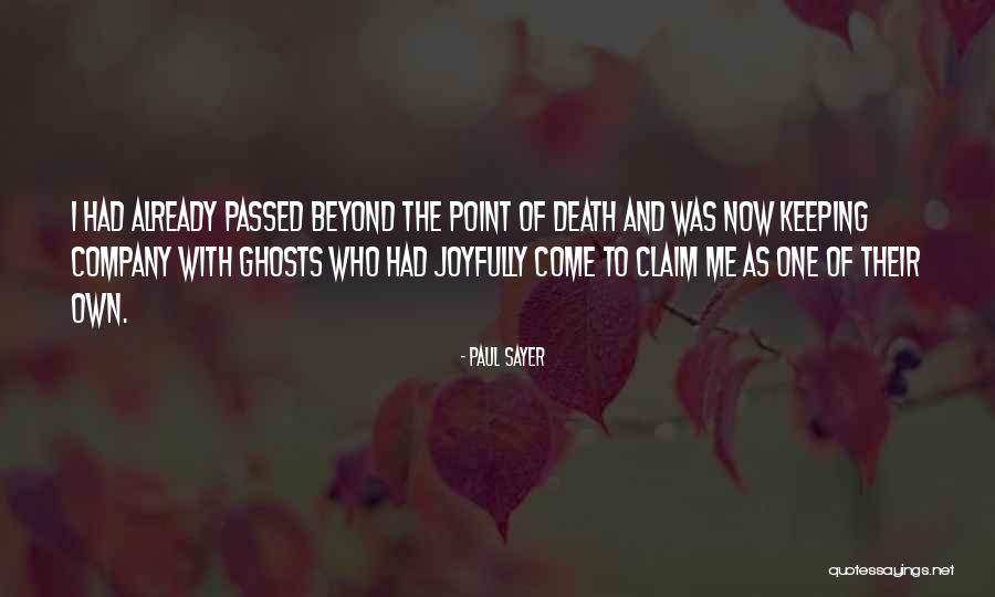 Sayer Quotes By Paul Sayer Sayer Quotes By Paul Sayer