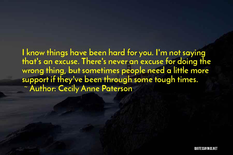 Saying But Not Doing Quotes By Cecily Anne Paterson