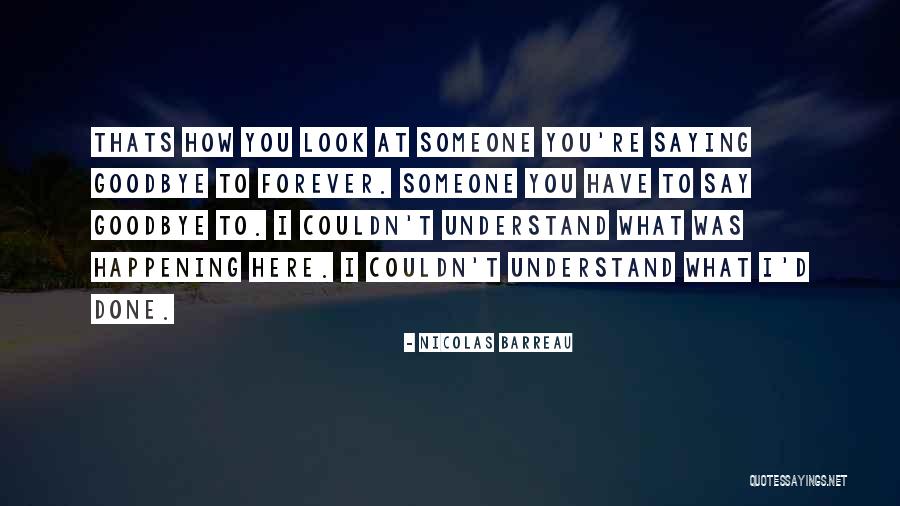 Saying Goodbye But Not Forever Quotes By Nicolas Barreau Saying Goodbye But Not Forever Quotes By Nicolas Barreau