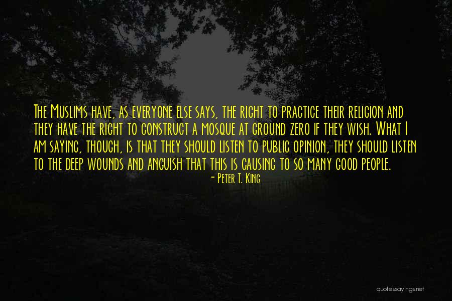 Saying I Wish Quotes By Peter T. King Saying I Wish Quotes By Peter T. King