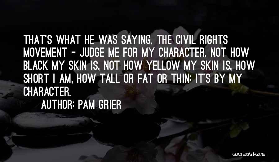 Saying It How It Is Quotes By Pam Grier