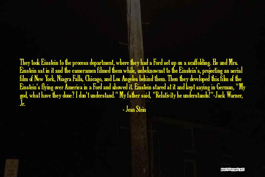 Saying It's Over Quotes By Jean Stein Saying It's Over Quotes By Jean Stein