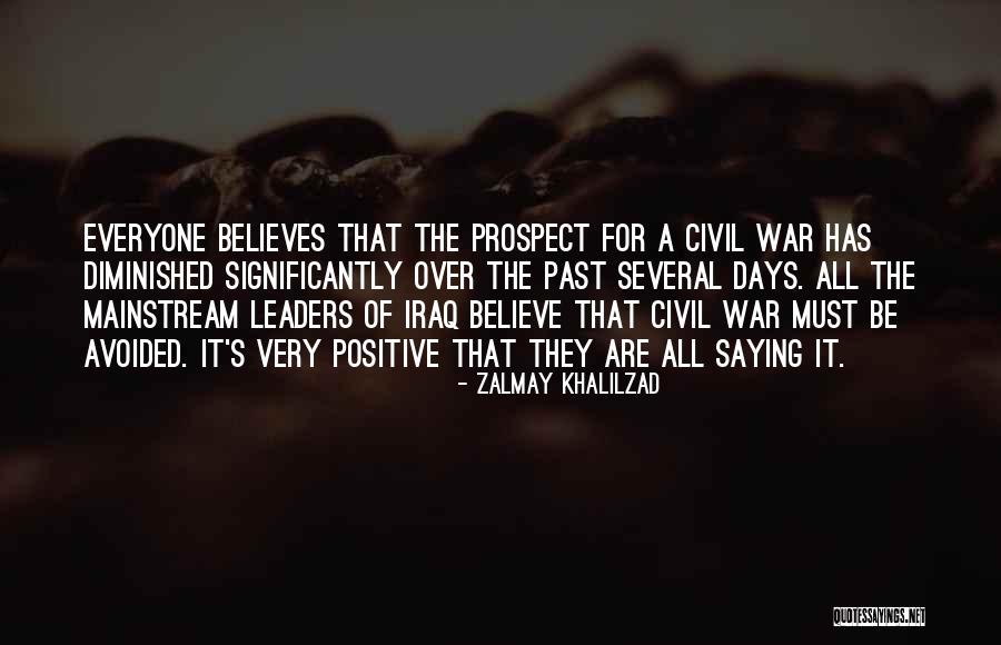 Saying It's Over Quotes By Zalmay Khalilzad Saying It's Over Quotes By Zalmay Khalilzad