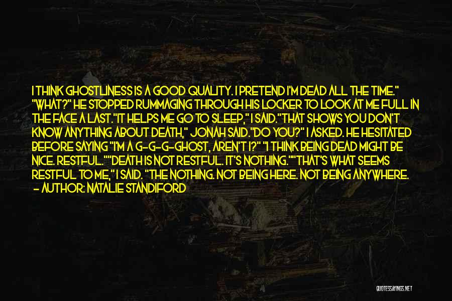 Saying Nothing Quotes By Natalie Standiford Saying Nothing Quotes By Natalie Standiford