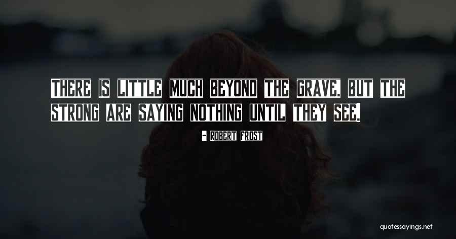 Saying Nothing Quotes By Robert Frost Saying Nothing Quotes By Robert Frost