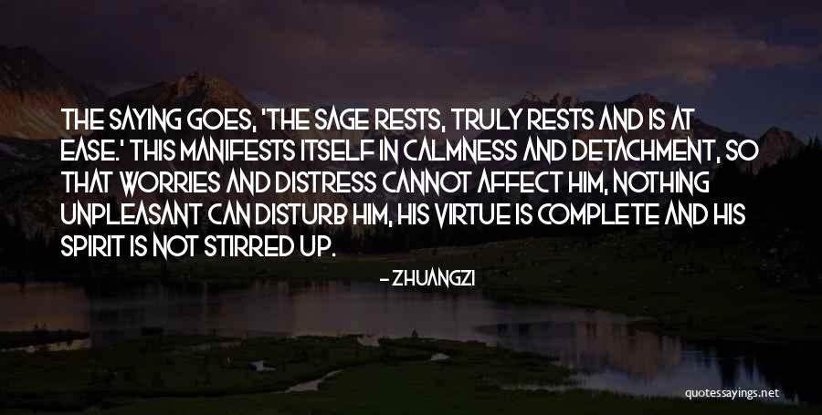 Saying Nothing Quotes By Zhuangzi