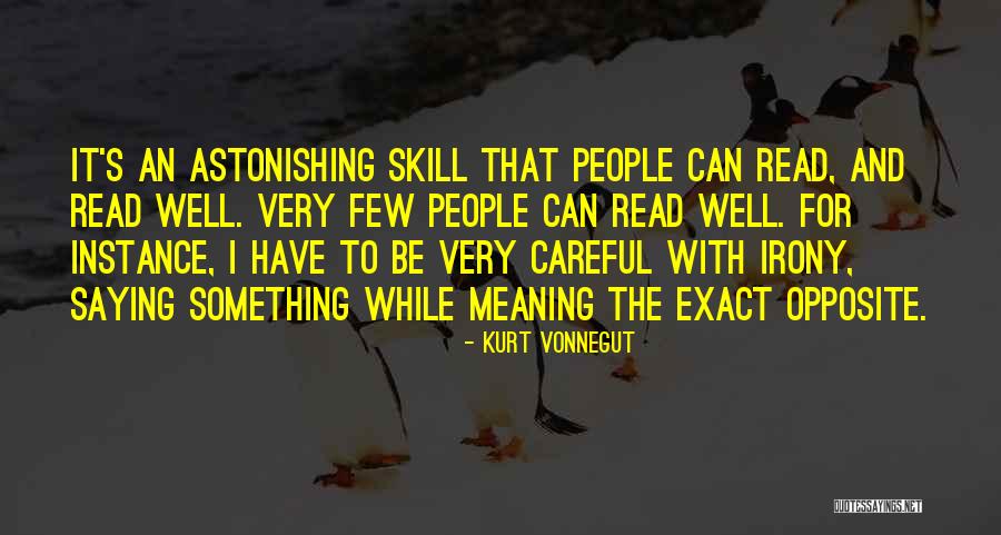 Saying Something Quotes By Kurt Vonnegut Saying Something Quotes By Kurt Vonnegut